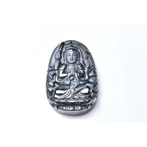 Silver925 パラサイト隕石 11x12mm ハート ペンダントトップ 1個売り_