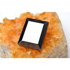 高純度 テラヘルツ鉱石 レクタングル（小）　27x21mm　ペンダントトップ_R5505-7 ★50...