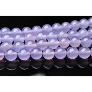 ラベンダーカルセドニー 8mm 1連(38cm...の詳細画像3