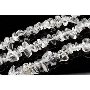 水晶　2-7x6-15mm　さざれ １連（約３８ｃｍ） _R5972-1