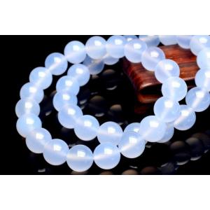 1点物】希少◇スモーキー パープルリビアングラス 8.5mm ブレスレット