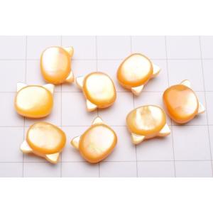 【3粒セット】(横穴)ぷっくり可愛い!イエロー...の詳細画像2