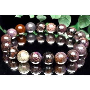 宇宙からの贈り物 アルタイ隕石(メテオライト)　8mm　ミックス ブレスレット 1点物】宇宙からの贈り物◇MIX メテオライト(アルタイ隕石) 8mm