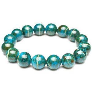 1点物】嵐の石◇高品質 ピーターサイト 12mm ブレスレット _U8165