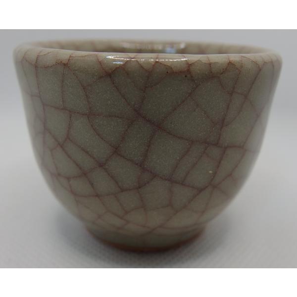 美濃焼 ぐい呑み 秀泉陶苑 窯変十彩 10種のうち(2)　（不明）