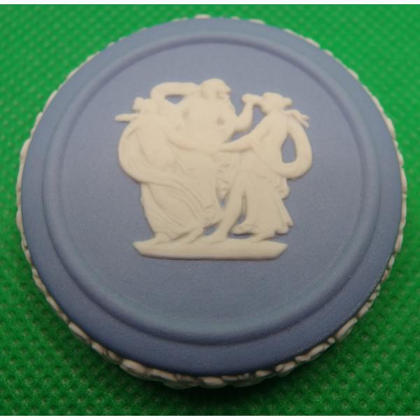 小物入れ　WEDGWOOD(ウェッジウッド) Jasper ware (ジャスパー)　　ビンテージ