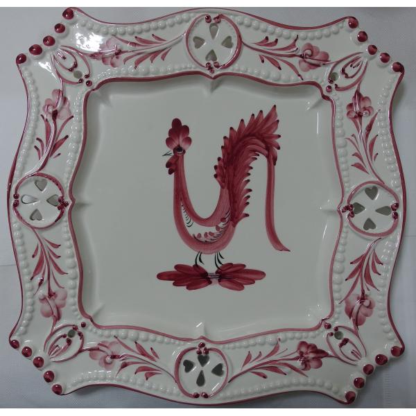 ポルトガル製　手書きプレート　幸運を呼ぶガロ　RCCL