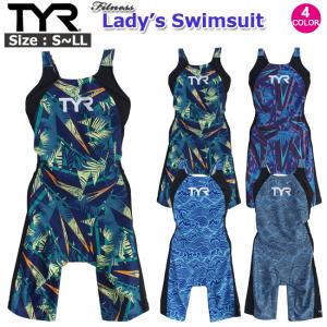 TYR ティア 水着 練習用 フィットネス トレーニング レディース 水着 オールインワン スパッツスーツ レッグスーツ 大きいサイズ対応