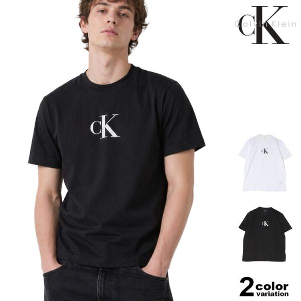 カルバンクライン Tシャツ 半袖 CALVIN KLEIN メンズ トップス 海外モデル PUFF ...