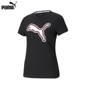 PUMA プーマ Tシャツ レディース 半袖 SUMMER STRIPES グラフィック Tシャツ トップス｜lattachey