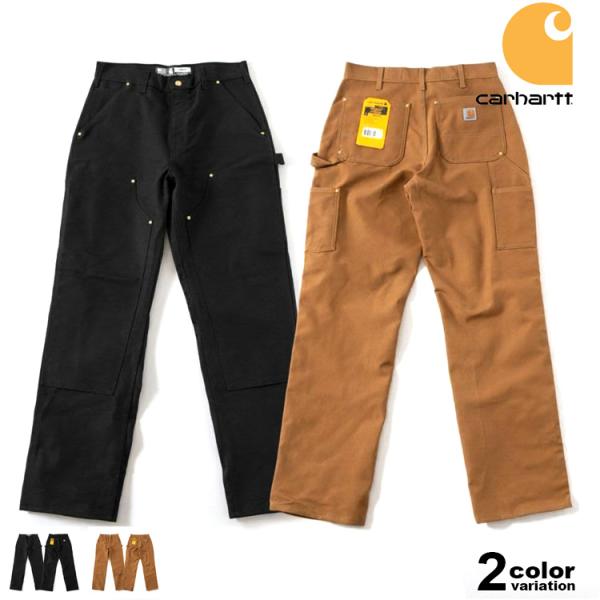 カーハート Carhartt B01 ダブルニー ペインターパンツ ワークパンツ ダック生地 ルーズ...