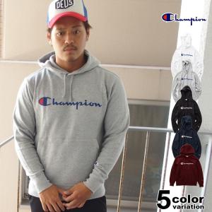 在庫処分 チャンピオン CHAMPION パーカー スウェット プルオーバー メンズ レディース フロントロゴ｜LATTACHE(ラタッシュ)