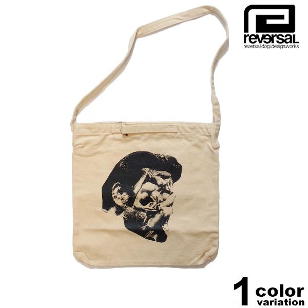 在庫処分 リバーサル reversal トートバッグ アントニオ猪木 グラフィック 普段使い エコバ...
