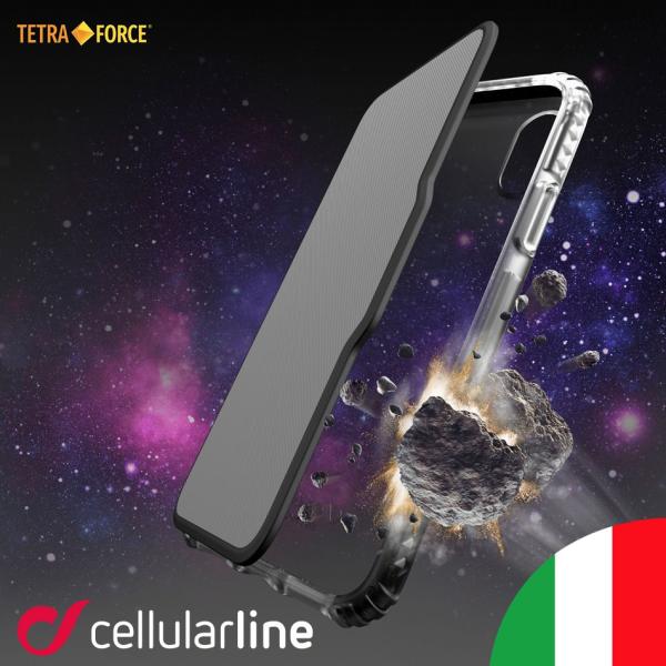 Cellularline iPhone XR X Xs ケース 耐衝撃 クリア iPhone8 iP...