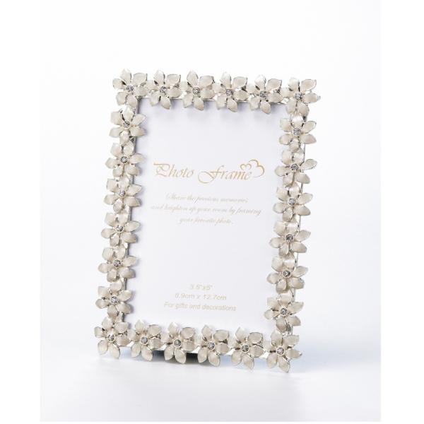 YASUI/ヤスイ　L判サイズ　写真立て フローリス アイボリー