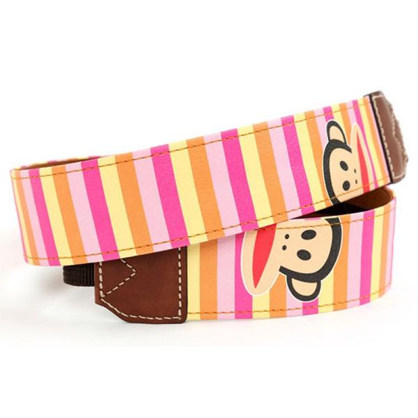 paul frank/ポールフランク SLR/DSLRカメラ用 ストライプ柄 ネックストラップ 13...