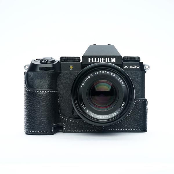 TP Original FUJIFILM X-S20用 ボディーハーフケース ブラック ［国内正規品...