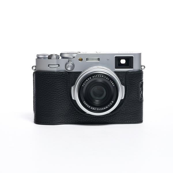 TP Original FUJIFILM X100VI用 ボディーハーフケース ブラック ［国内正規...