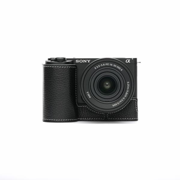 TP Original SONY VLOGCAM ZV-E10 II用 ボディーハーフケース ブラッ...
