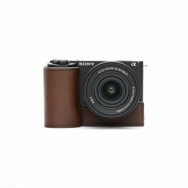 TP Original SONY VLOGCAM ZV-E10 II用 ボディーハーフケース ダーク...