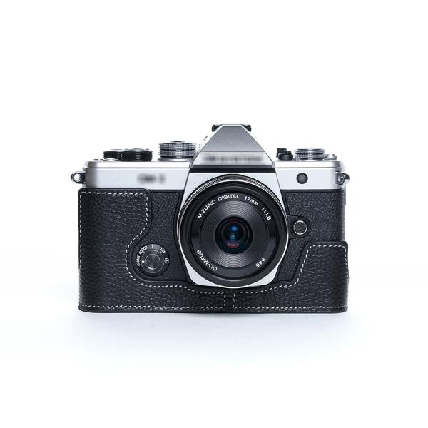 TP Original OM SYSTEM OM-3 用 ボディーハーフケース ブラック ［国内正規...