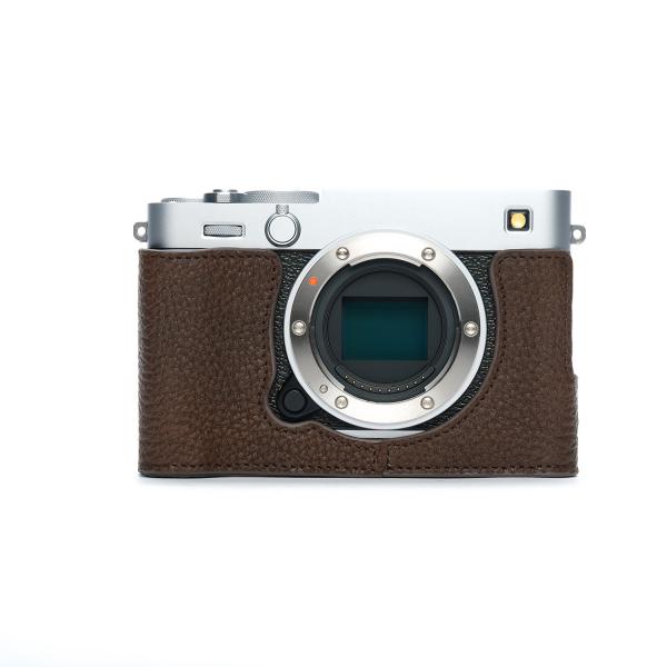TP Original FUJIFILM X-E5 用 ボディーハーフケース ダークブラウン［国内正...