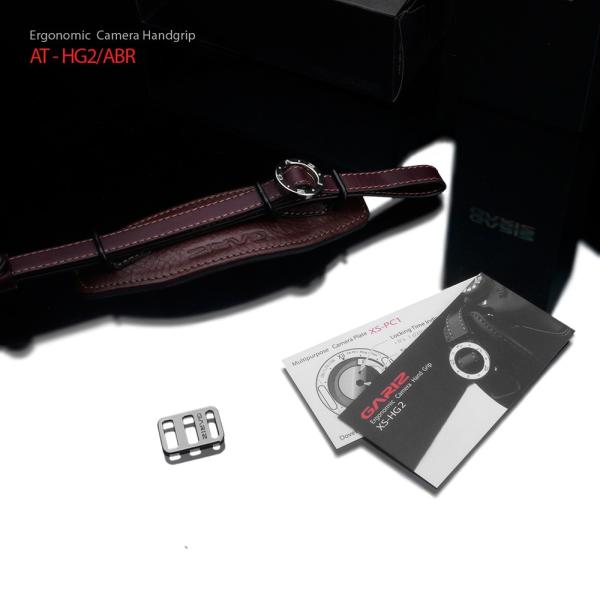 GARIZ/ゲリズ Italian Leathere with Alcantara カメラグリップ ...