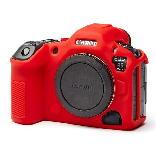 イージーカバー　EOS R5 Mark II 液晶保護フィルム付　レッド