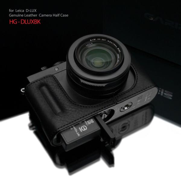GARIZ/ゲリズ 本革カメラケース　Leica D-LUX用　HG-DLUXBK　ブラック
