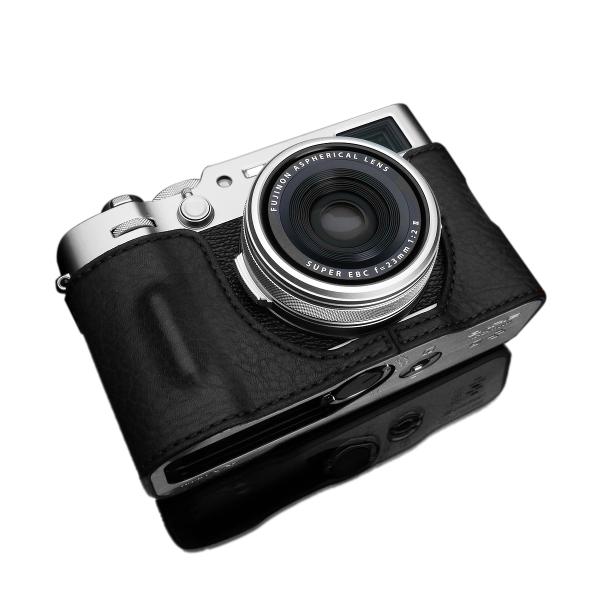 GARIZ/ゲリズ FUJIFILM X100VI用 本革カメラケース HG-X100VIBK ブラ...