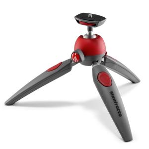 Manfrotto/マンフロット ミニ三脚 PIXIシリーズ PIXI EVO ボール雲台 レッド ...