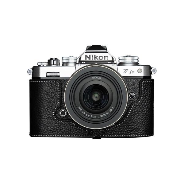 TP Original Nikon Z fc 用 ボディーハーフケース ブラック ［国内正規品］