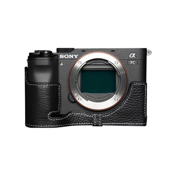 TP Original SONY α7C 用 ボディーハーフケース ブラック ［国内正規品］