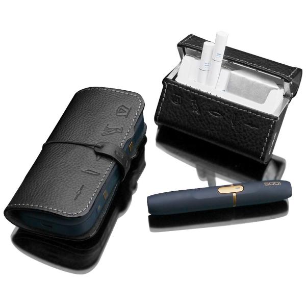 GARIZ/ゲリズ iQOS 専用 イタリアンレザー アイコス＋ヒートスティック ケースセット PL...