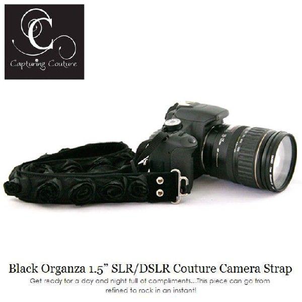 Capturing Couture　おしゃれカメラストラップ　SLR15-BKRS