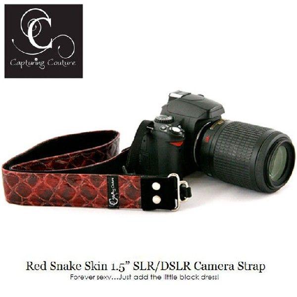 Capturing Couture　おしゃれカメラストラップ　SLR15-RDSS