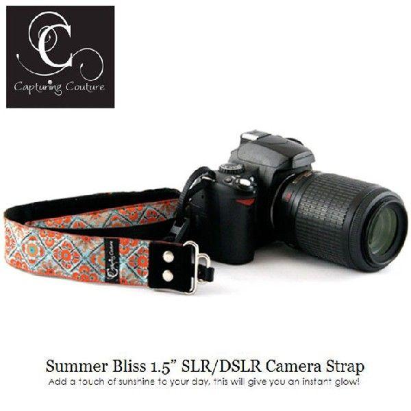 Capturing Couture　おしゃれカメラストラップ　SLR15-SMBL