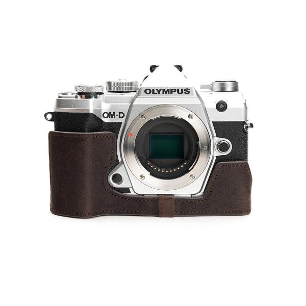 TP Original OLYMPUS E-M5 Mark III 用 ボディーハーフケース ダーク...