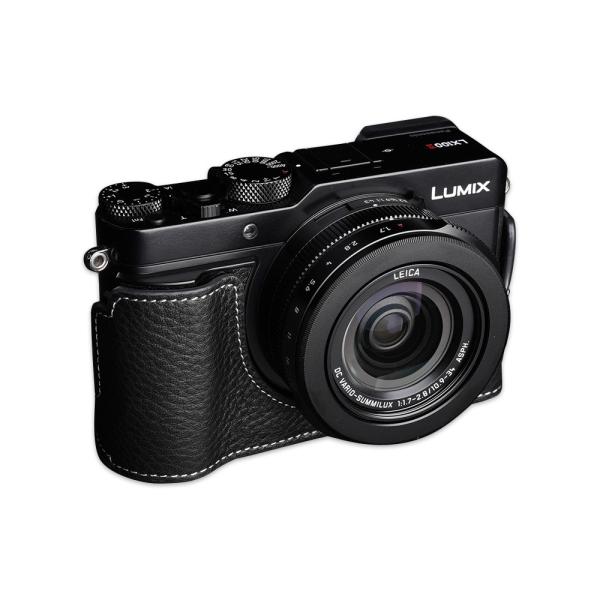 TP Original Panasonic LUMIX LX100II  用 ボディーハーフケース ...