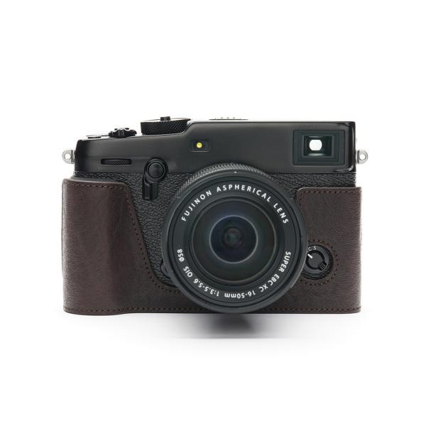 TP Original FUJIFIFILM X-Pro3 用 ボディーハーフケース ダークブラウン...