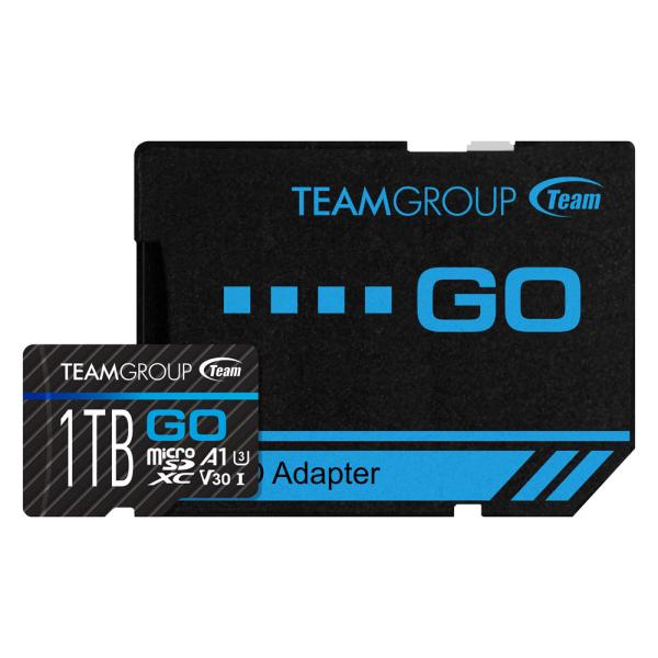 Team GO Micro SDXC UHS-I U3 V30 メモリーカード 1TB【SDカードア...