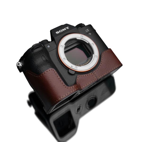 GARIZ/ゲリズ SONY α9 II 用 本革カメラケース XS-CHA9IIBR ブラウン