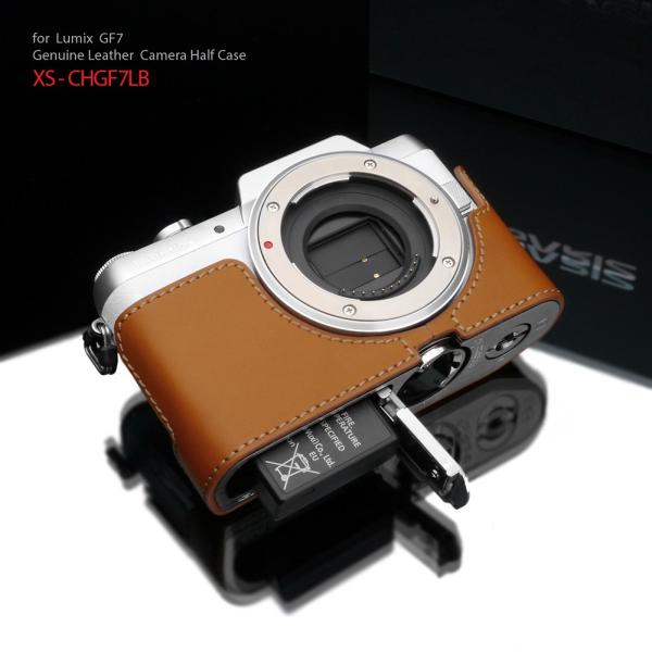 GARIZ/ゲリズ 本革カメラケース Panasonic LUMIX GF7用 XS-CHGF7LB...
