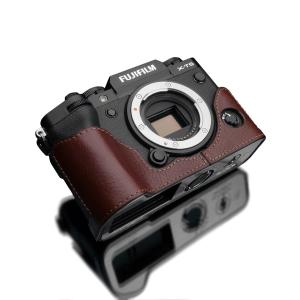 GARIZ FUJIFILM X-T5用 本革カメラケース XS-CHXT5BR ブラウン｜laughs