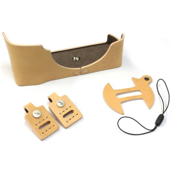 【箱なしアウトレット】Zelenpol/ゼレンポル Canon キャノン EOS M用 レザーケース...