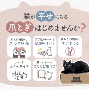 猫 爪とぎ ダンボール ベッド ダンボール ハ...の詳細画像4