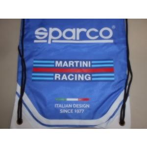 SPARCO X MARTINI SPORTSACK Martini Racing ストライプ入り*...