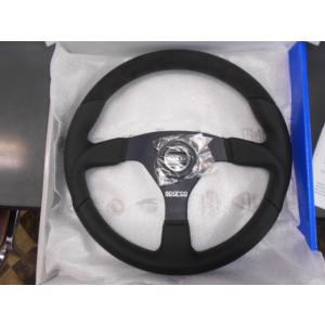 SPARCO JAPAN スパルコ 正規品 L505 ブラックレザー &amp; スエード x BKスポーク...