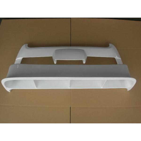 ラ・アンスポーツ　09’タイプWRスプリッターリヤハッチウイングFRP製（GRB/GRF型）　未塗装...