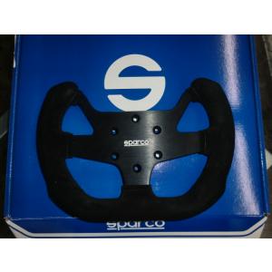 【即購入❌】 sparco スパルコ ステアリング ハンドル 34φ sparco スパルコ ステアリング R345 レザー LEATHER 350mm DEEP63mm